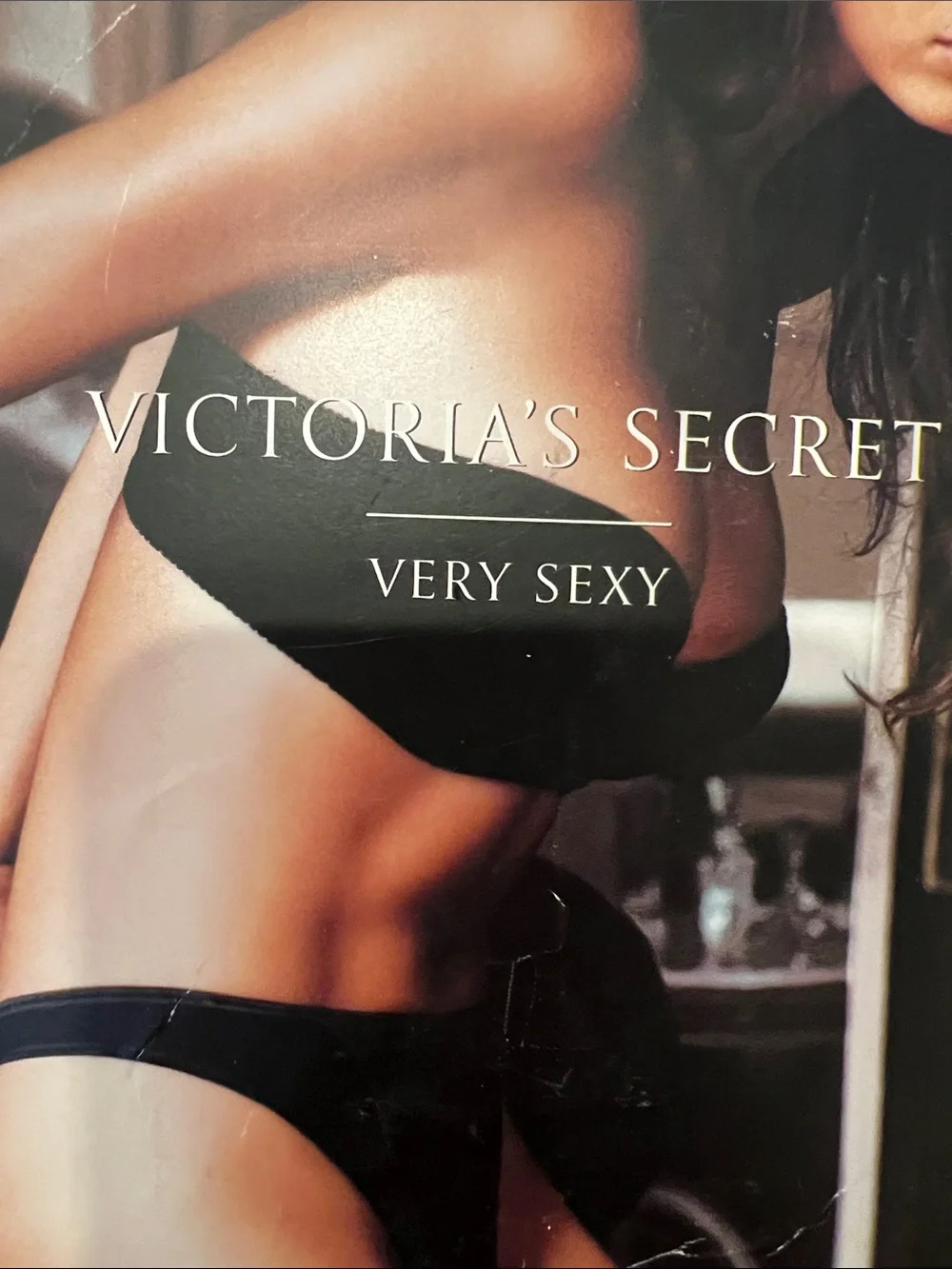 Victoria's Secret Black Lace Thigh-High Stockings